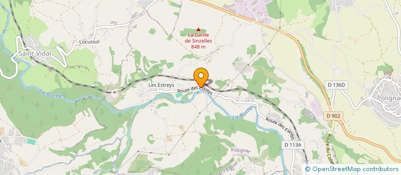 localisation de l'entreprise MONSIEUR LOUIS VOLLE à POLIGNAC