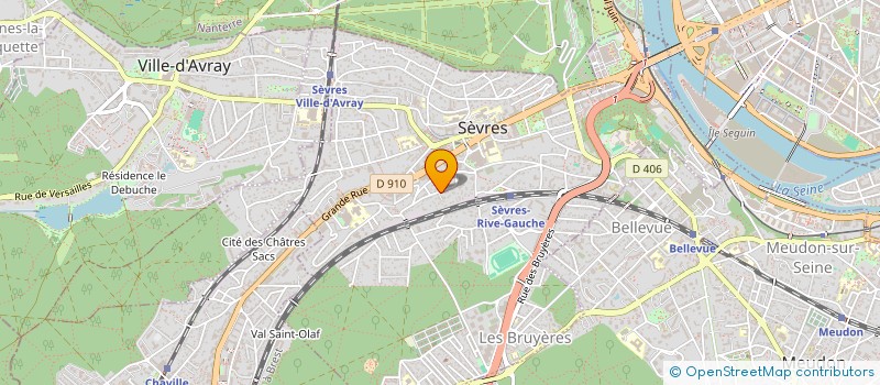 localisation de l'entreprise MONSIEUR LOUIS VONCKEN à SEVRES