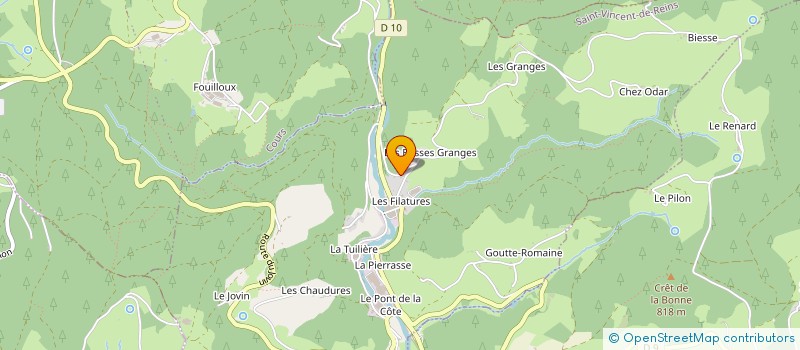 localisation de l'entreprise MONSIEUR LOUIS VOUILLON à SAINT-VINCENT-DE-REINS
