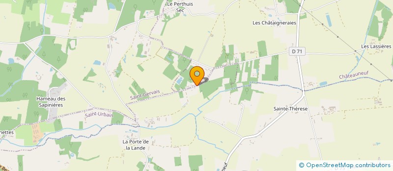 localisation de l'entreprise MONSIEUR LOUIS VRIGNAUD à CHATEAUNEUF