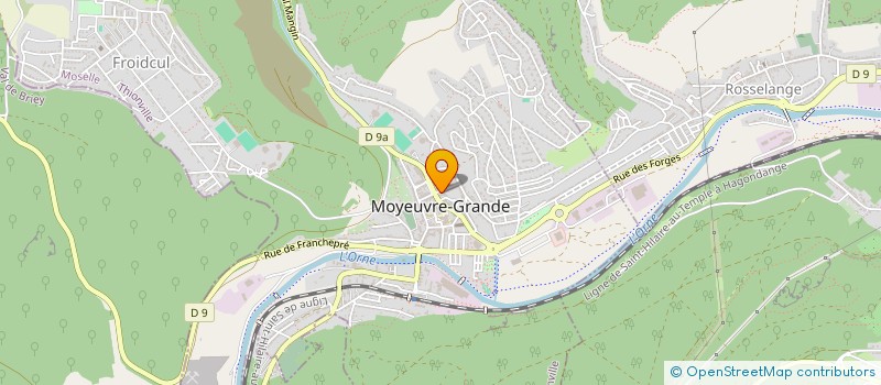 localisation de l'entreprise MONSIEUR LOUIS VUILLEMIN  JUF