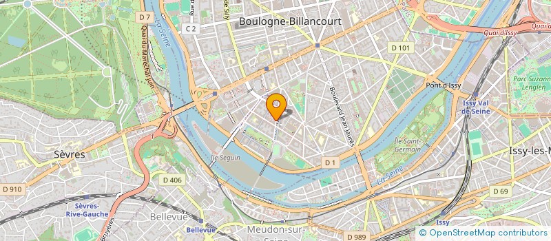 localisation de l'entreprise MONSIEUR LOUIS WALDBERG à BOULOGNE-BILLANCOURT
