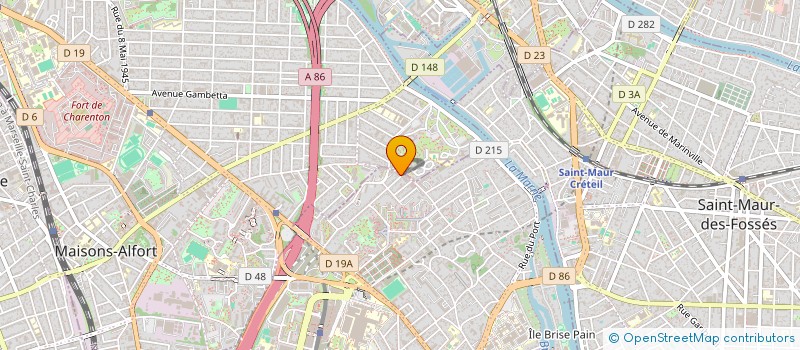 localisation de l'entreprise MONSIEUR LOUIS WANG à CRETEIL