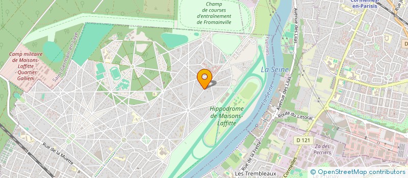 localisation de l'entreprise MONSIEUR LOUIS WENDT  MAISONS-LAFFITTE