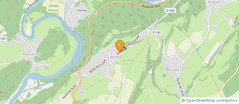 localisation de l'entreprise MONSIEUR LOUIS WETZEL  LARNOD