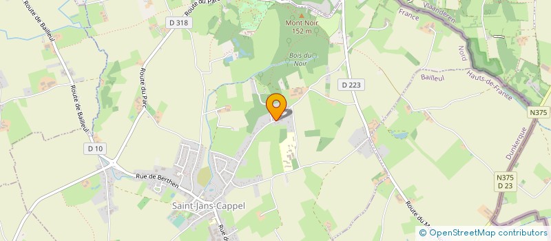 localisation de l'entreprise MONSIEUR LOUIS WILLOQUAUX  SAINT-JANS-CAPPEL