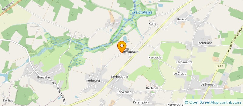 localisation de l'entreprise MONSIEUR LOUIS-XAVIER AUFFRET  SAINT-LYPHARD