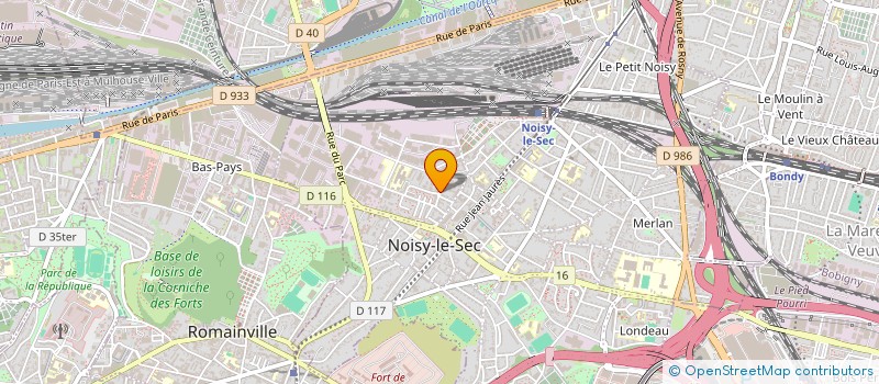 localisation de l'entreprise MONSIEUR LOUIS ZAMA à NOISY-LE-SEC