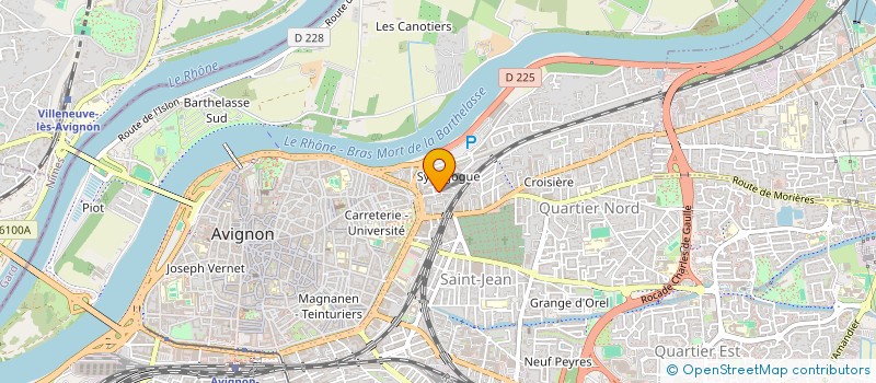 localisation de l'entreprise MONSIEUR LOUIS ZARAGOZA  AVIGNON