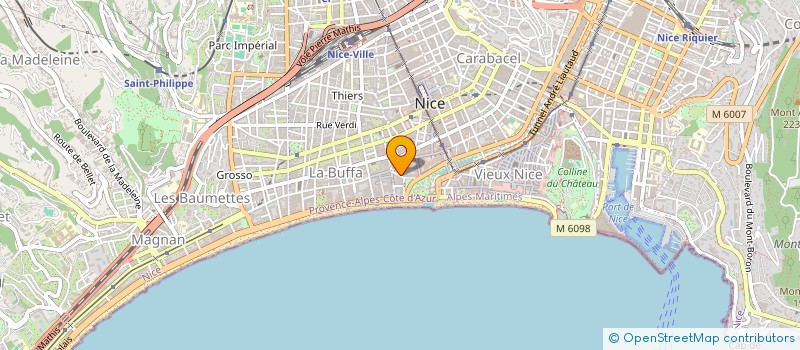 localisation de l'entreprise MONSIEUR LOUIS ZUCCARELLI à NICE
