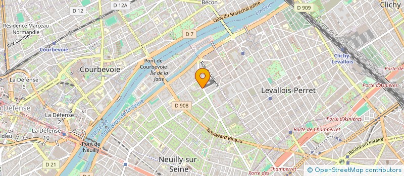 localisation de l'entreprise MONSIEUR LOUIS ZYLBERBERG à NEUILLY-SUR-SEINE