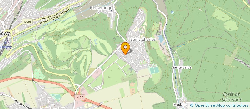 localisation de l'entreprise MONSIEUR LOUISE PIE  HAUCOURT-MOULAINE