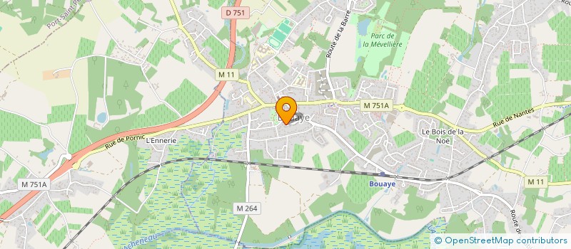 localisation de l'entreprise MONSIEUR LOUISON BELLIOT à BOUAYE