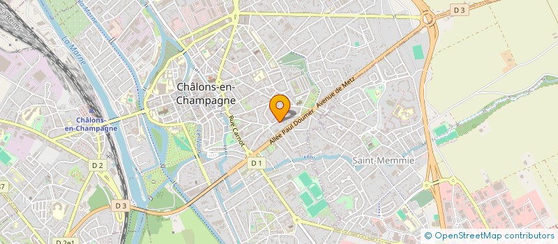 localisation de l'entreprise MONSIEUR LOUISON BOREL  CHALONS-EN-CHAMPAGNE
