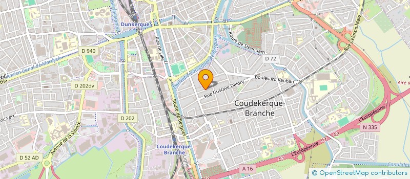 localisation de l'entreprise MONSIEUR LOUISON HACHE  COUDEKERQUE-BRANCHE