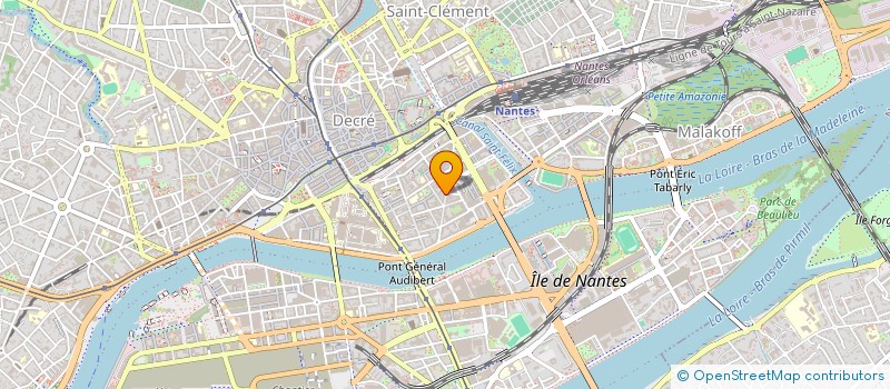 localisation de l'entreprise MONSIEUR LOUISON MAZET à NANTES