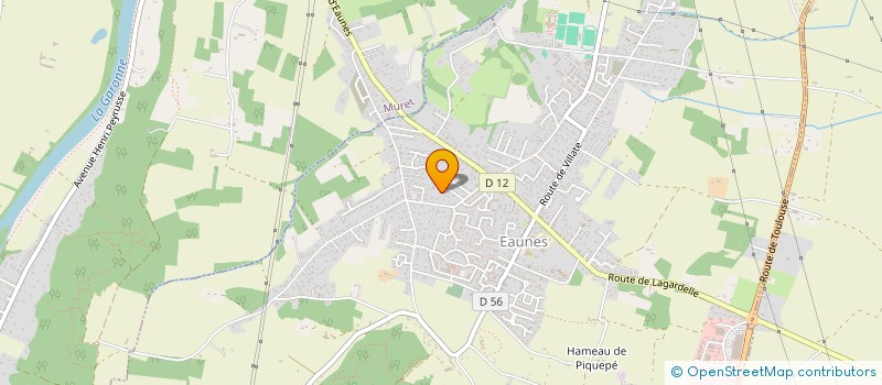 localisation de l'entreprise MONSIEUR LOUKA CARREIRA  EAUNES