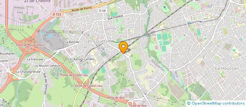 localisation de l'entreprise MONSIEUR LOUKA DANEAU à BOUGUENAIS