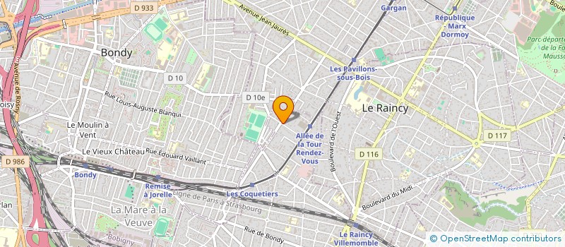 localisation de l'entreprise MONSIEUR LOUKA DISSAUX à VILLEMOMBLE