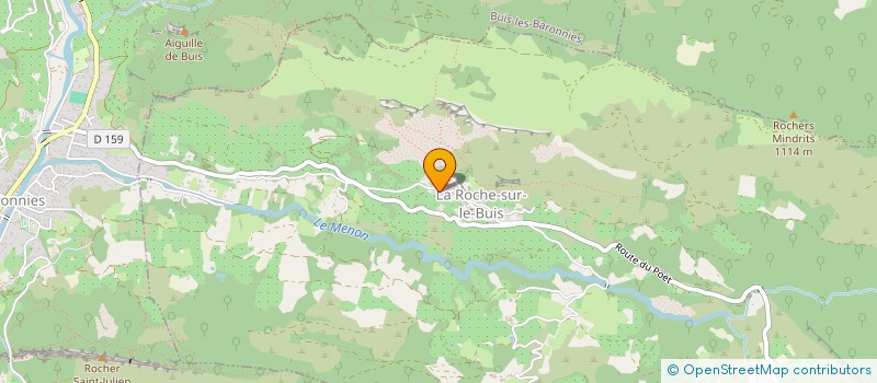 localisation de l'entreprise MONSIEUR LOUKA FARDOE  LA ROCHE-SUR-LE-BUIS