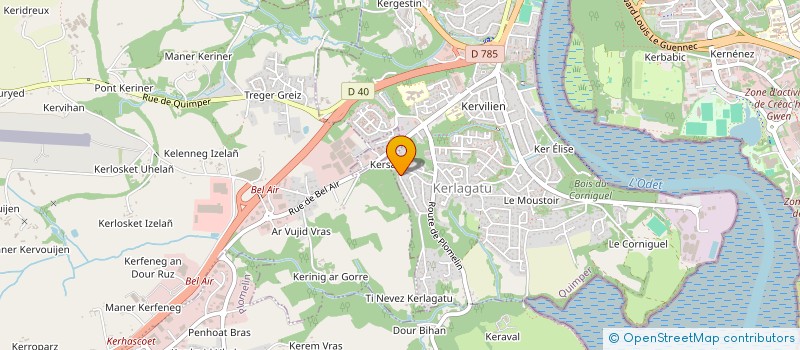 localisation de l'entreprise MONSIEUR LOUKA MURE à QUIMPER