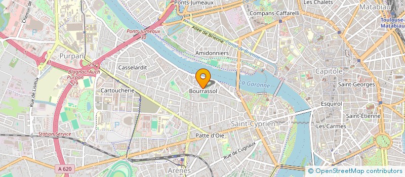 localisation de l'entreprise MONSIEUR LOUKA PERRIER  TOULOUSE