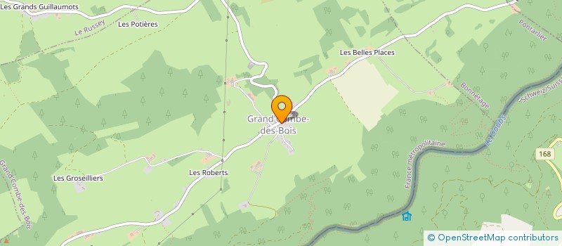 localisation de l'entreprise MONSIEUR LOUKA PERROT  GRAND'COMBE-DES-BOIS