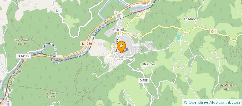 localisation de l'entreprise MONSIEUR LOUKA RAMOS  CORNIL