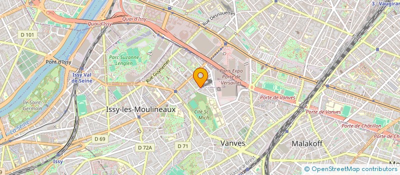 localisation de l'entreprise MONSIEUR LOUKAS BRILLAUD  ISSY-LES-MOULINEAUX