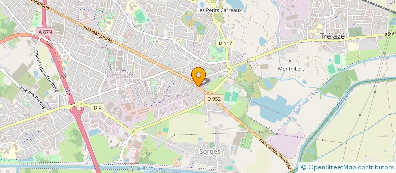 localisation de l'entreprise MONSIEUR LOUKAS MILSONNEAU-HATTON  LES PONTS-DE-CE