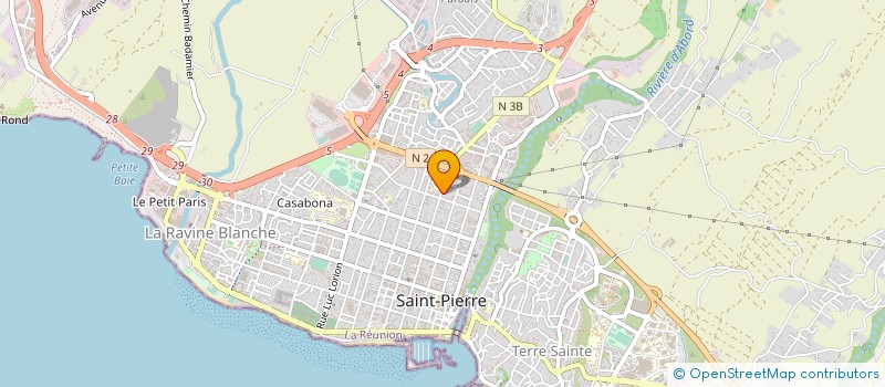 localisation de l'entreprise MONSIEUR LOUKMAN HOUSSEN à SAINT-PIERRE