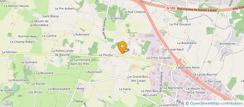 localisation de l'entreprise MONSIEUR LOULIANN RIPOCHE à COUERON