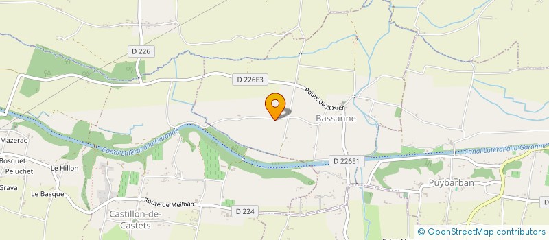 localisation de l'entreprise MONSIEUR LOULOU LEDAN à BASSANNE