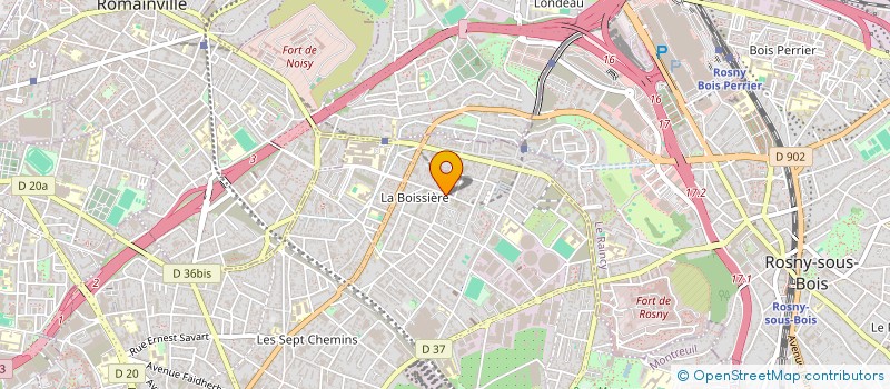 localisation de l'entreprise MONSIEUR LOUNAS IBERSIENNE à MONTREUIL