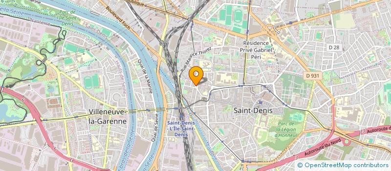 localisation de l'entreprise MONSIEUR LOUNES AMROUCHE à SAINT-DENIS