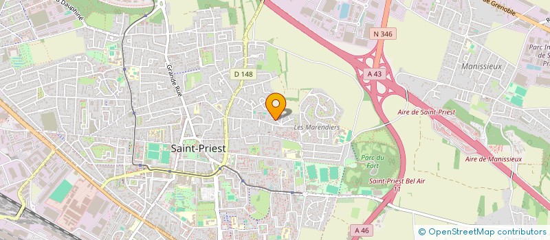 localisation de l'entreprise MONSIEUR LOUNES BELAID  SAINT-PRIEST