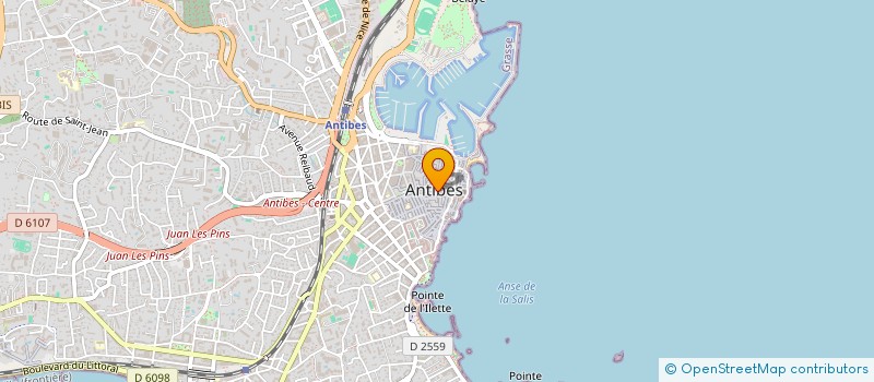 localisation de l'entreprise MONSIEUR LOUNES BELILI à ANTIBES
