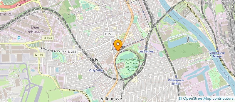 localisation de l'entreprise MONSIEUR LOUNES BEN HAMOUDI LOUNES  ORLY