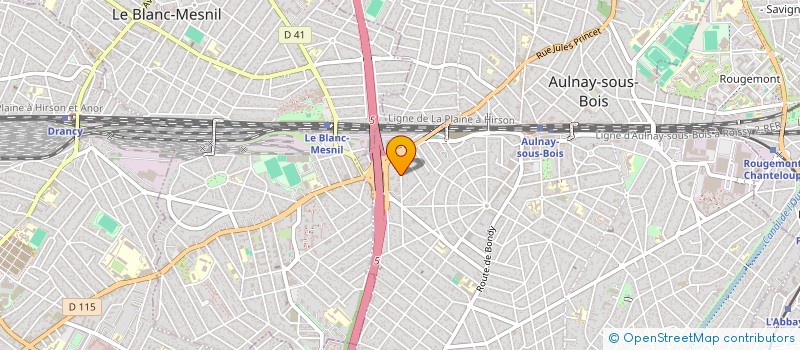 localisation de l'entreprise MONSIEUR LOUNES BENAHMED à AULNAY-SOUS-BOIS