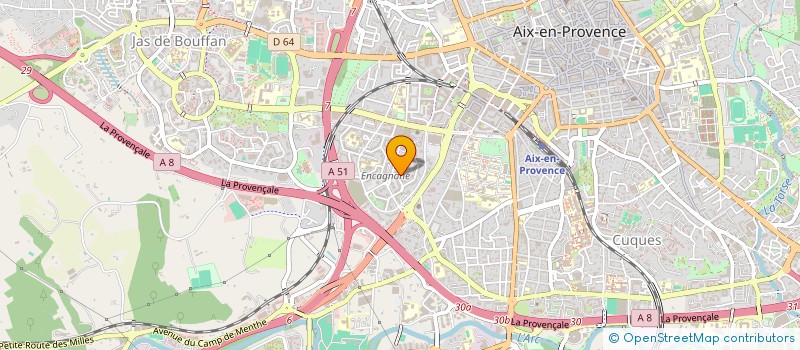 localisation de l'entreprise MONSIEUR LOUNES BENDIDI à AIX-EN-PROVENCE