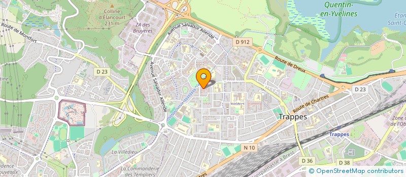 localisation de l'entreprise MONSIEUR LOUNES BOUADI  TRAPPES