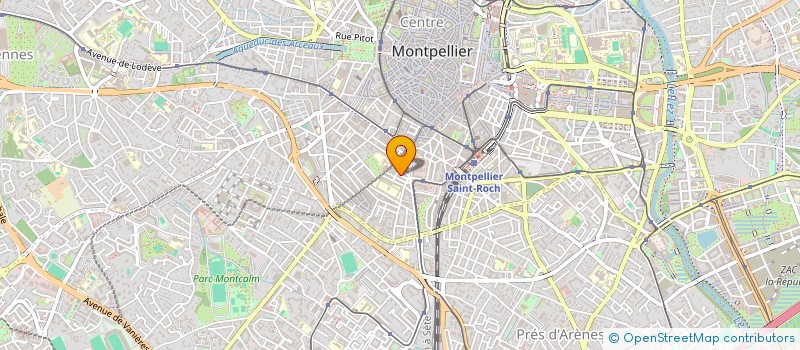localisation de l'entreprise MONSIEUR LOUNES BRAIK à MONTPELLIER