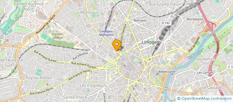 localisation de l'entreprise MONSIEUR LOUNES CHAOUCHI à LIMOGES