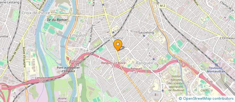 localisation de l'entreprise MONSIEUR LOUNES DAHMANI à TOULOUSE