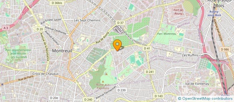 localisation de l'entreprise MONSIEUR LOUNES EL HADDAD à MONTREUIL