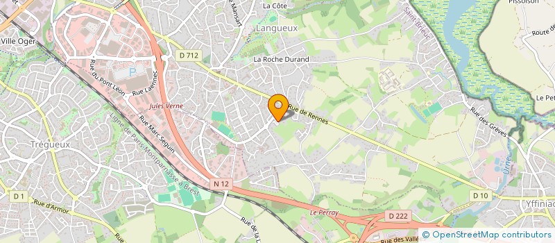 localisation de l'entreprise MONSIEUR LOUNES HAMITOUCHE  LANGUEUX