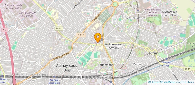 localisation de l'entreprise MONSIEUR LOUNES HAMLAT à SEVRAN