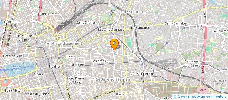 localisation de l'entreprise MONSIEUR LOUNES ICHALLAL à MARSEILLE