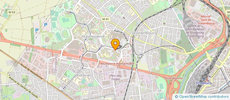 localisation de l'entreprise MONSIEUR LOUNES IDRIS à STRASBOURG