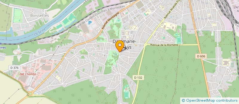 localisation de l'entreprise MONSIEUR LOUNES MELLAH à DAMMARIE-LES-LYS